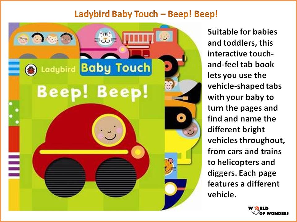 World of Wonders Ladybird Baby Touch Board Books