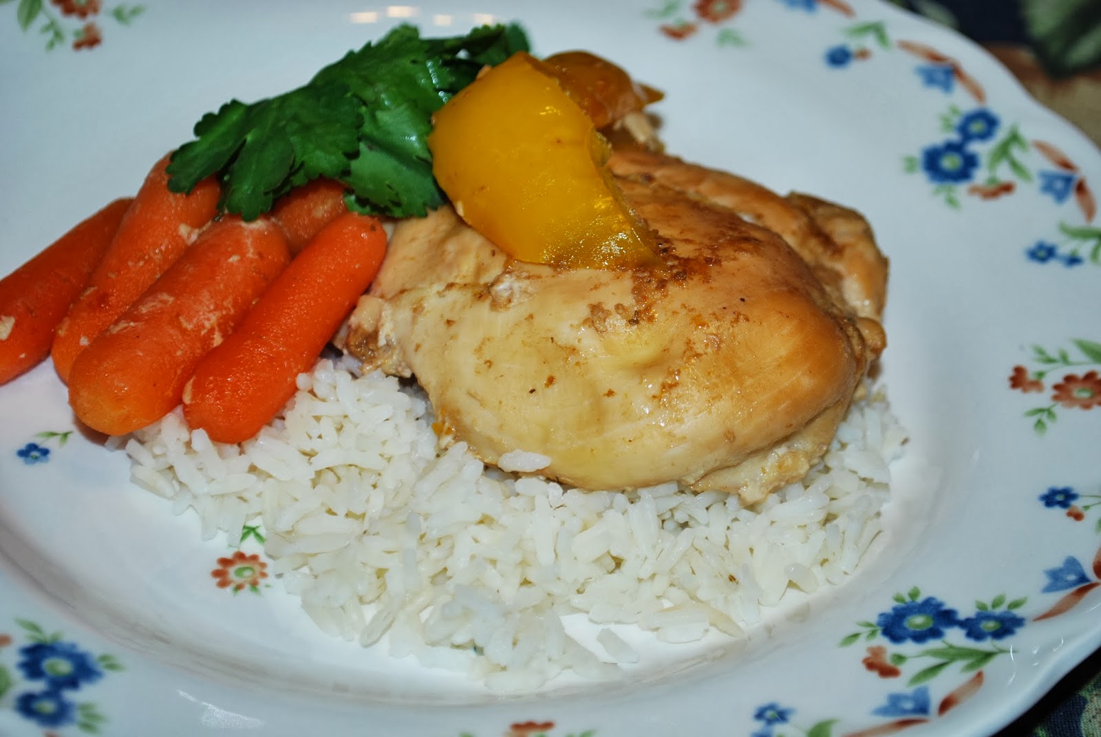 Slow Cooker Apricot Chicken