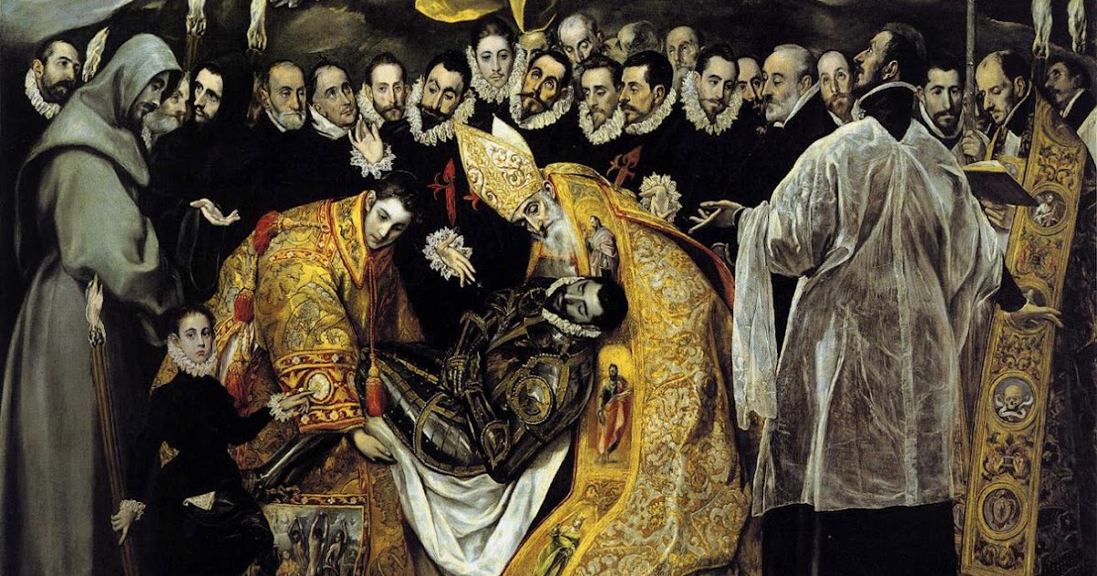 El Greco The Burial of the Count of Orgaz (1586)
