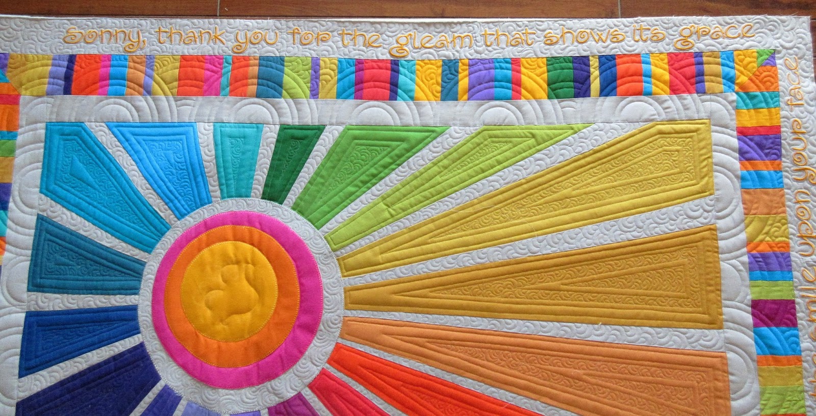 Sue Daurio's Quilting Adventures: Cornucopia of Color