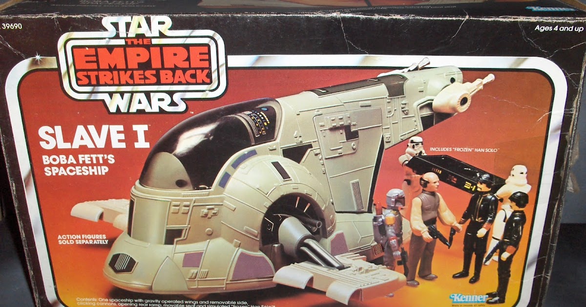Vintage Kenner Star Wars Toys: Slave I - Boba Fett's Spaceship
