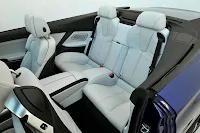 The new BMW M6 Convertible interior back