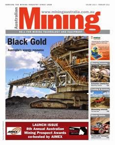 Australian Mining - February 2011 | ISSN 0004-976X | TRUE PDF | Mensile | Professionisti | Impianti | Lavoro | Distribuzione
Established in 1908, Australian Mining magazine keeps you informed on the latest news and innovation in the industry.