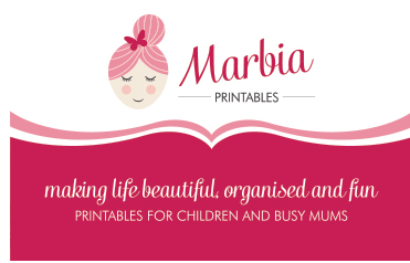 MARBIA PRINTABLES COMING SOON ON ETSY!