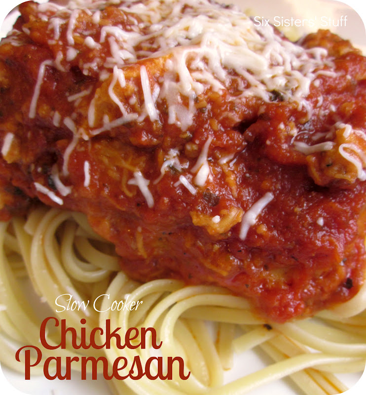 Slow Cooker Chicken Parmesan Six Sisters' Stuff