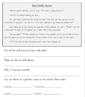 Worksheets Short Story Questions short story with comprehension questions laptuoso and laptuoso