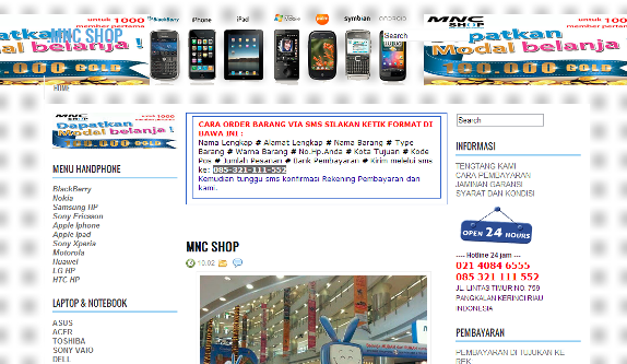 mncshop penipuan