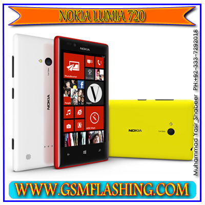 gsm flashing nokia lumia 720 rm 885 latest version 1030 6409 1311 5 flash file