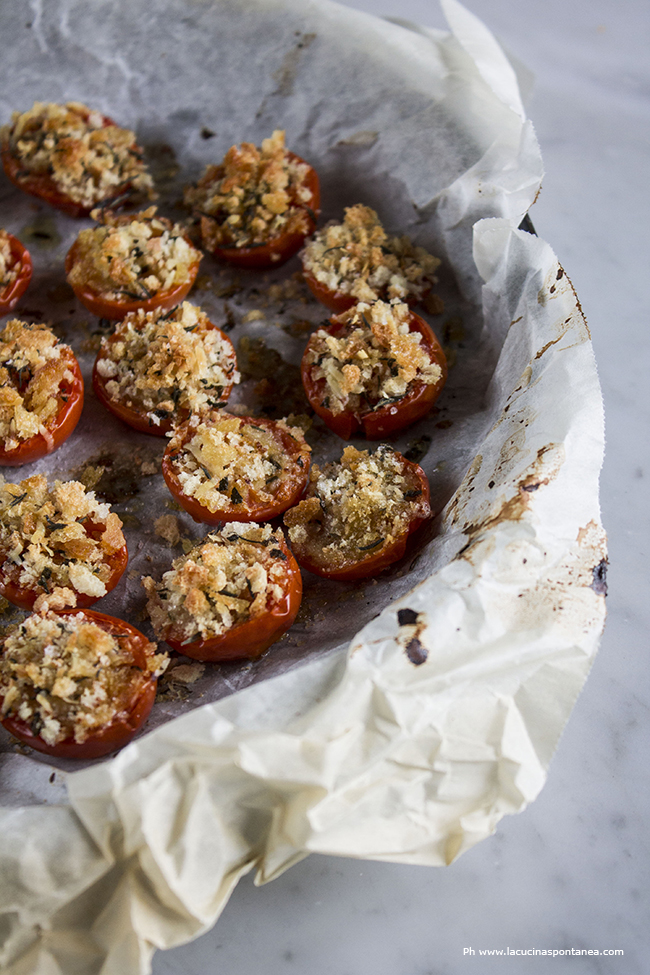 Pomodori al forno e la Borgogna su due ruote