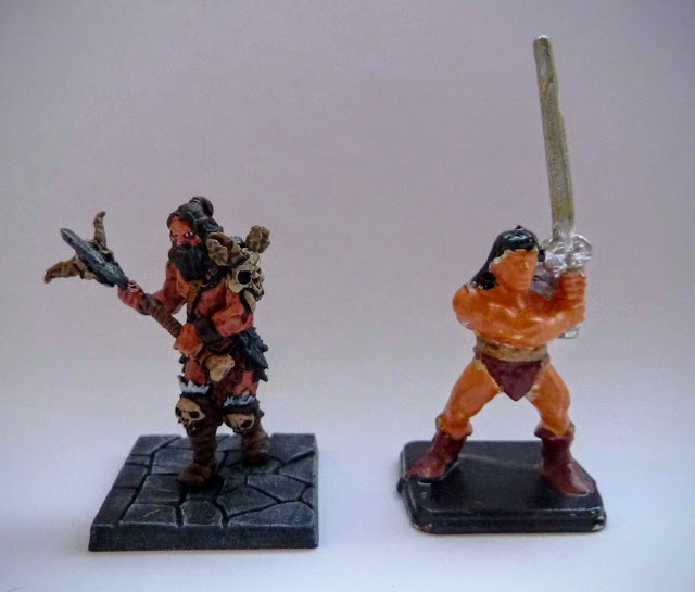 Dungeon Saga: Dwarf Kings Quest painted hero: Orlaf