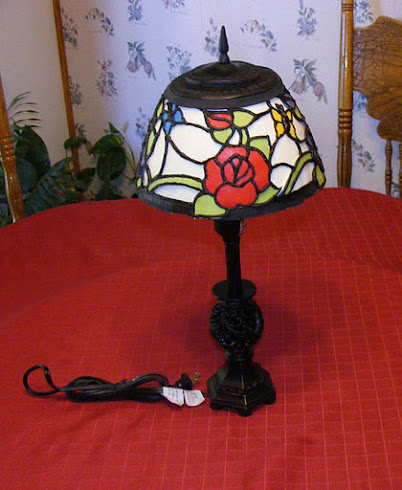 Stained Glass Tiffany Lamp