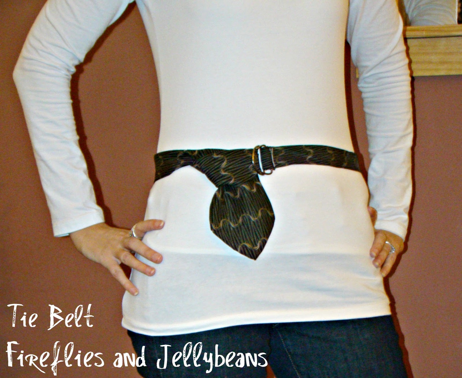 Fireflies and Jellybeans Tie Belt Tutorial