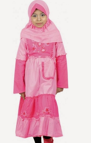 baju muslim anak perempuan