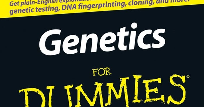 genetics for dummies pdf