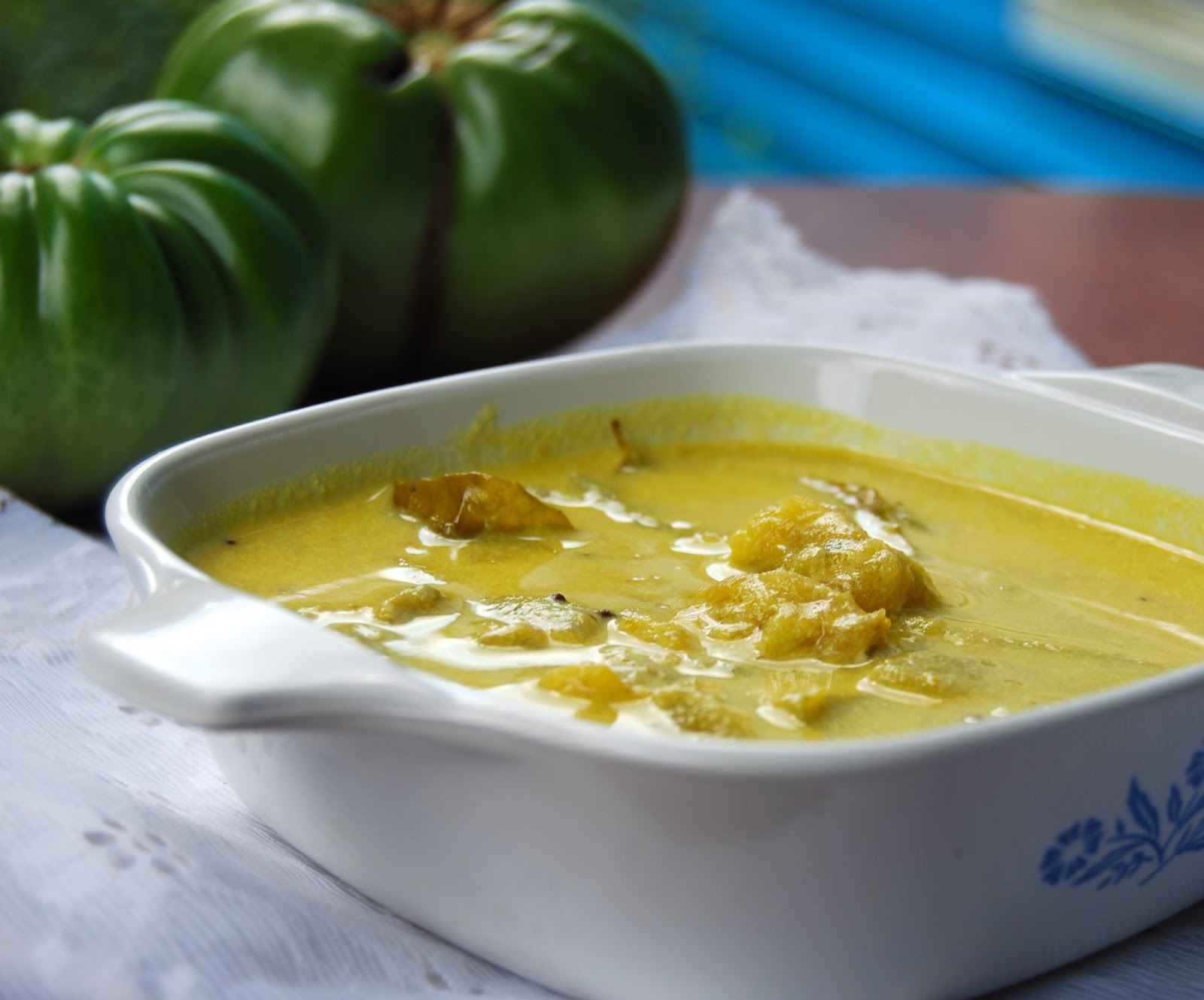 Green Tomato Stew • Holy Cow! Vegan Recipes