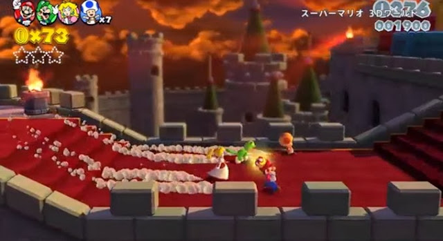Novo trailer japonês de Super Mario 3D World (Wii U) mostra itens, power-ups e recursos da nova aventura Coroa+Super+Mario+3D+World+Nintendo+Blast