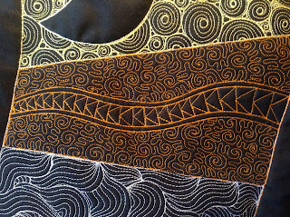 free motion quilting design wiggle wiggle spiral