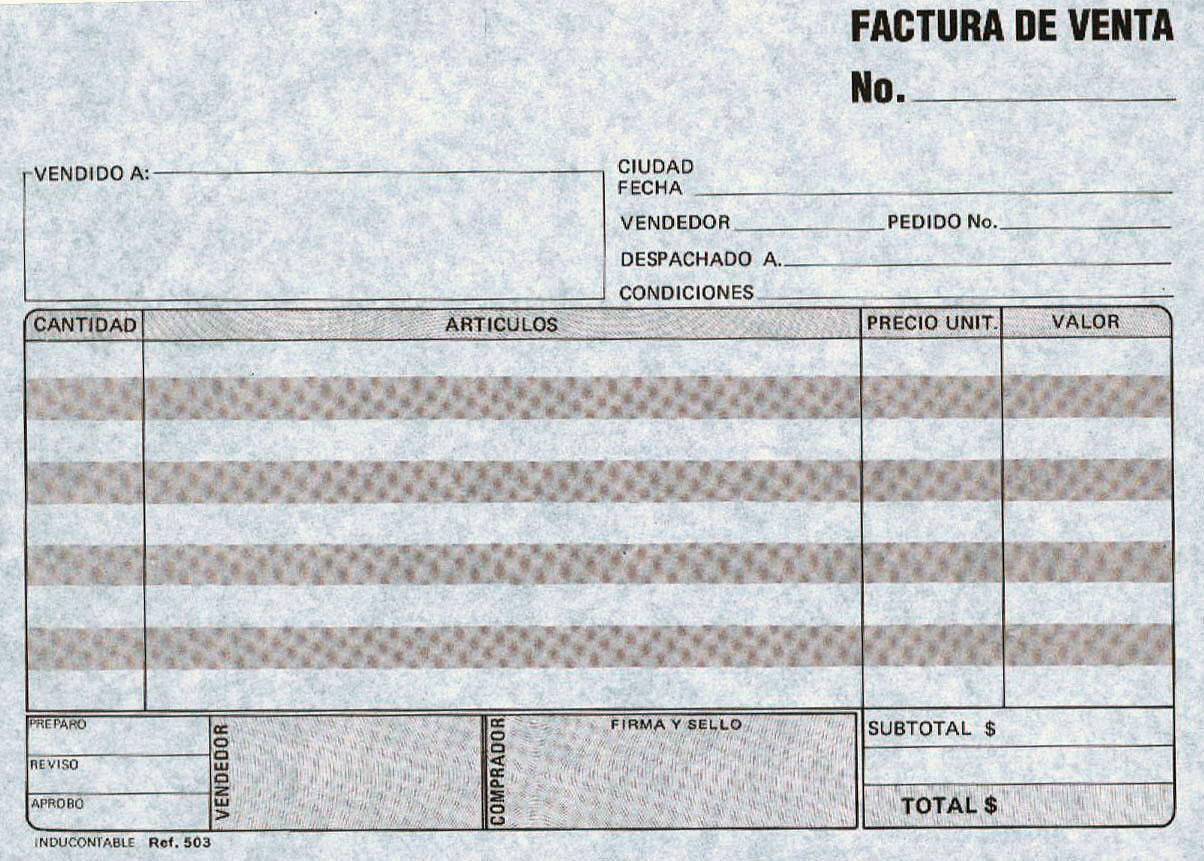 facturas de venta