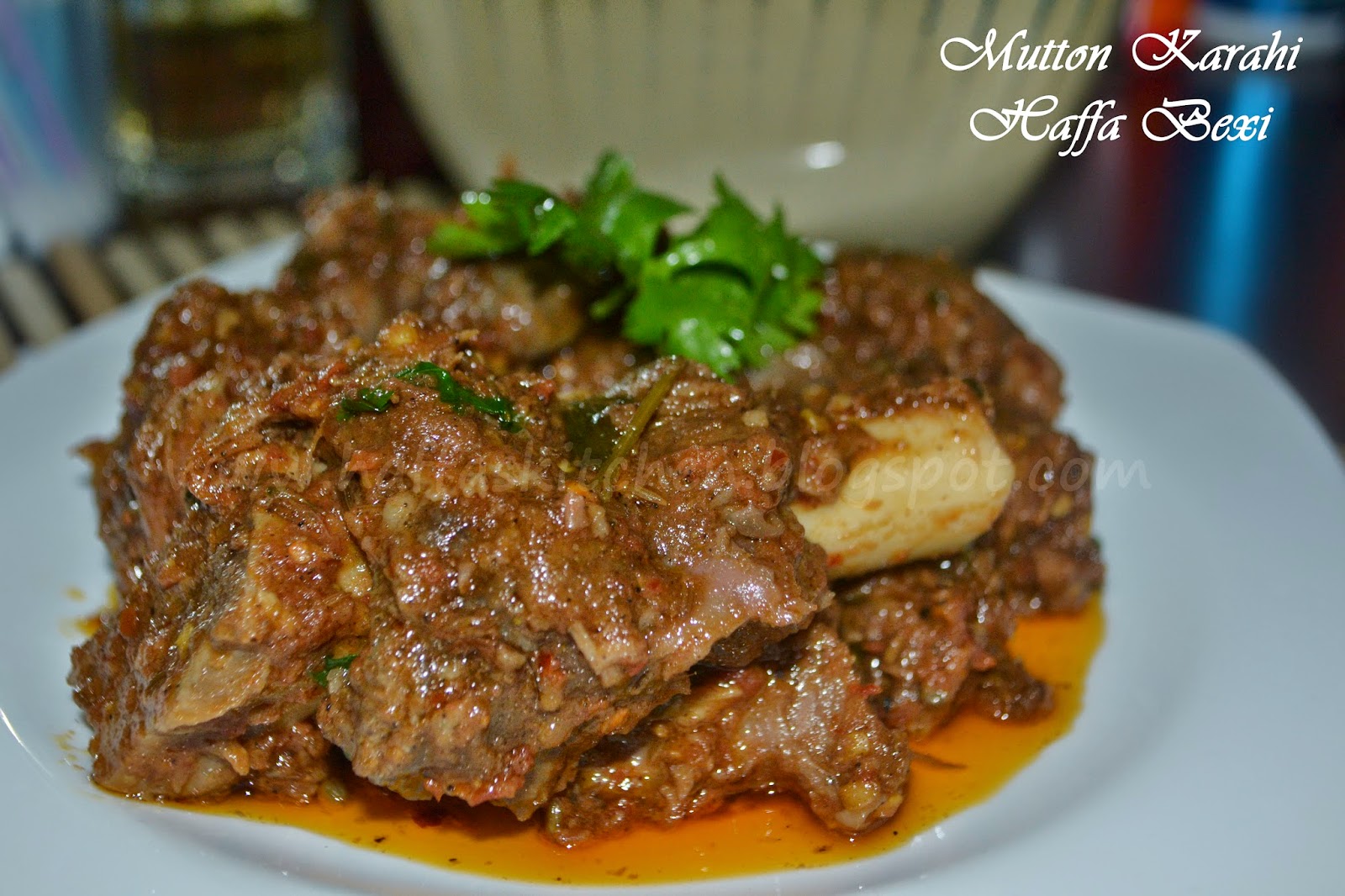 Mutton Karahi Karahi Gosht Haffa S Kitchen Adventures