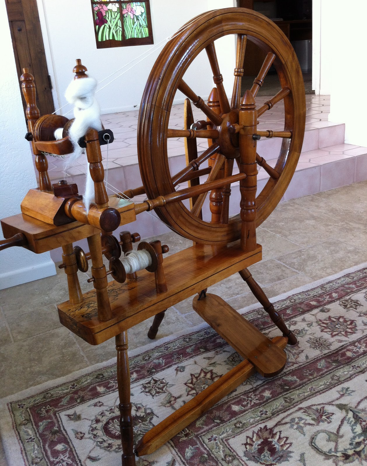 Paint Spin Knit A Spinning Wheel Finds A New Home