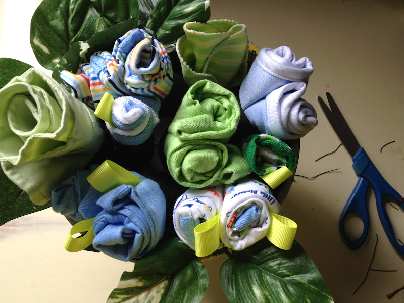 fairview place DIY Baby Shower Bouquet