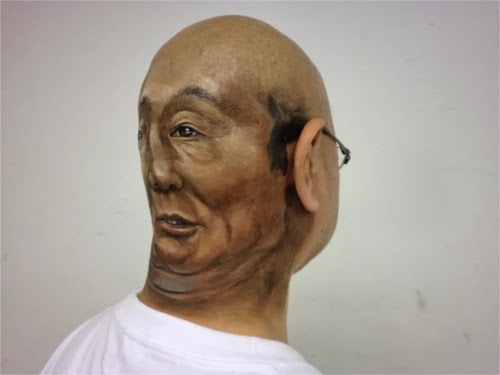 04-Bald-2-Japanese-Artist-Zhao-Ye-趙-燁-Body Painting-Freaky-www-designstack-co
