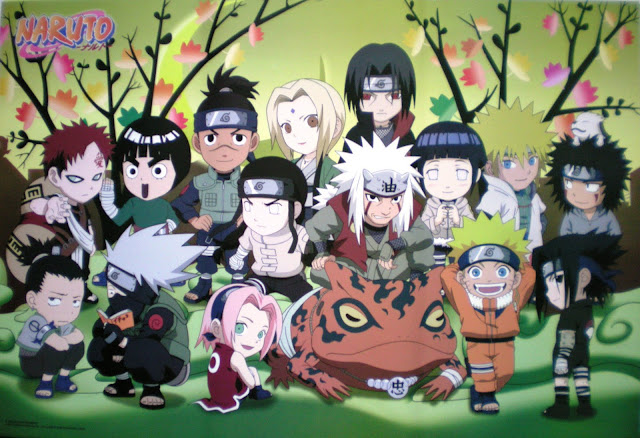 Naruto Shipuden Chibi Group