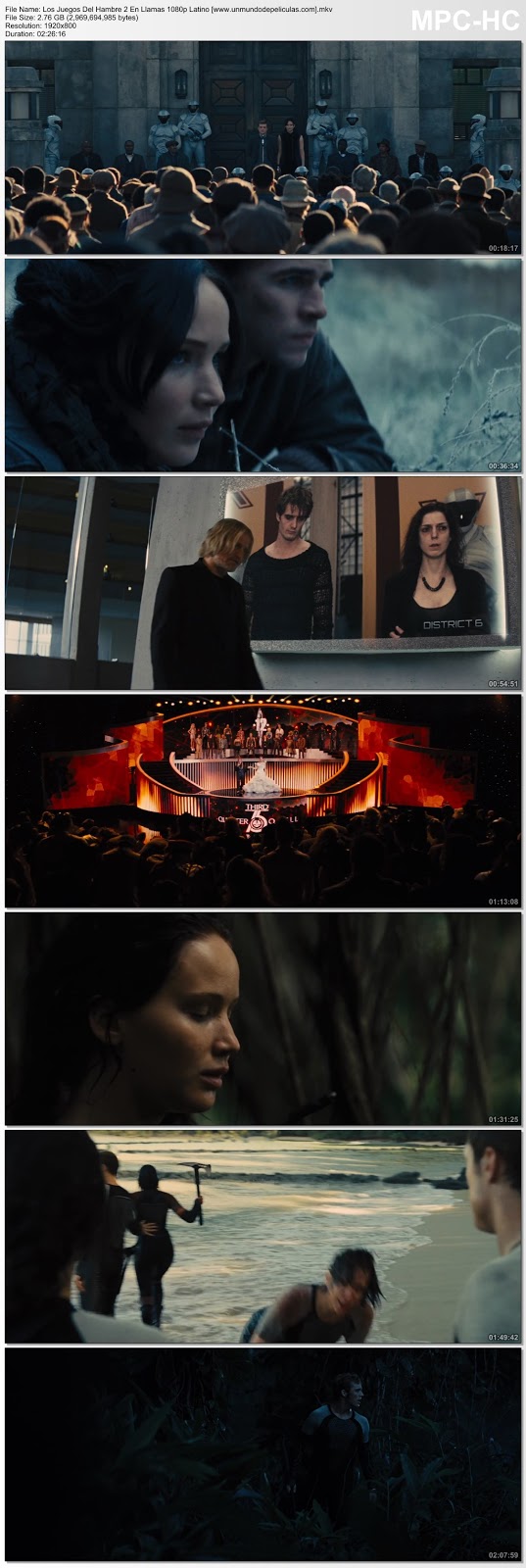 Capturas de la película.