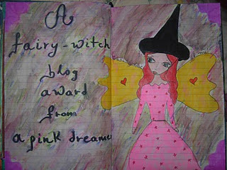 Fairy Witch Blog Award by aPinkDreamer!!