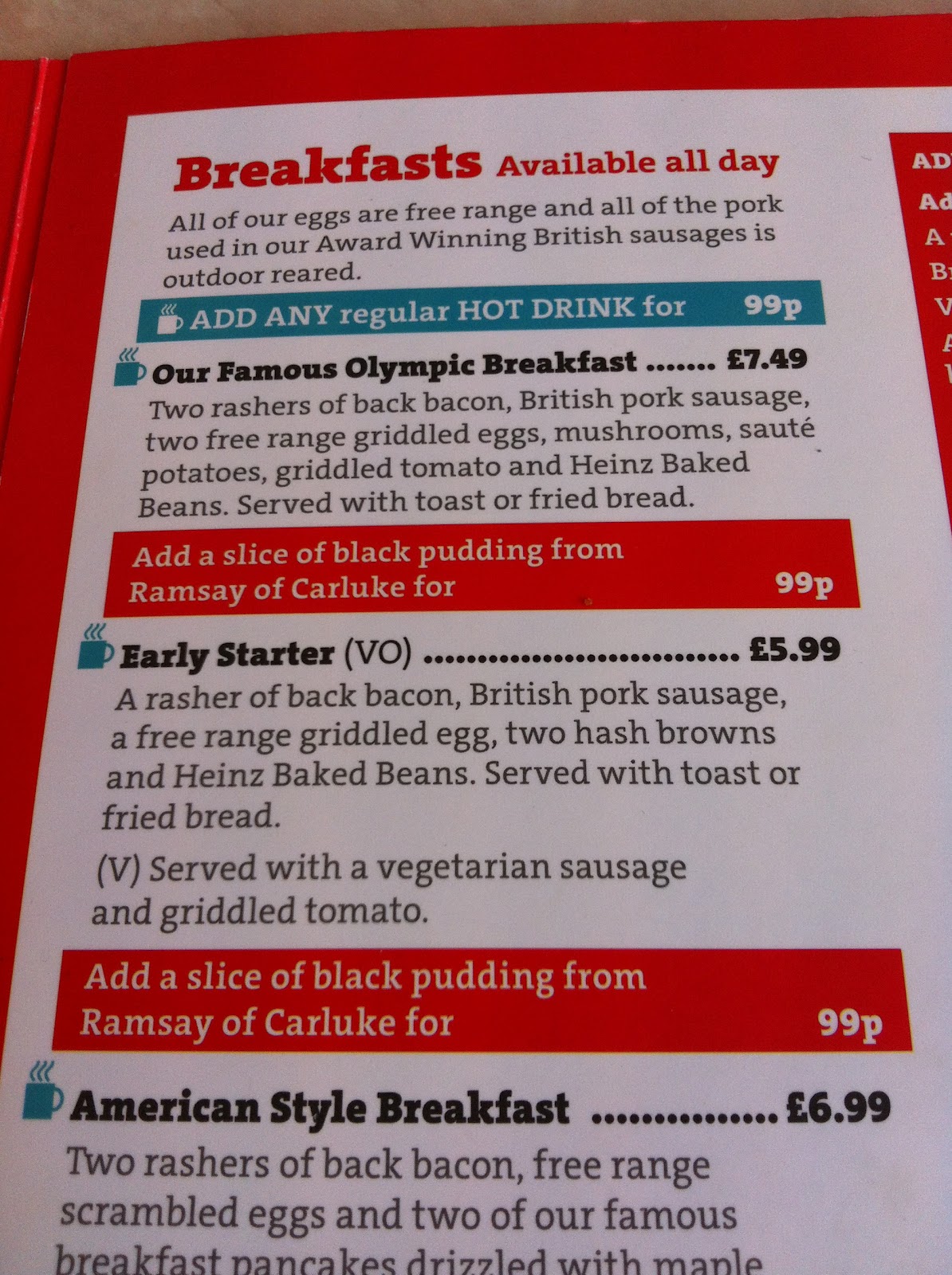 The Fry up Inspector Little Chef Chicklade (A303)