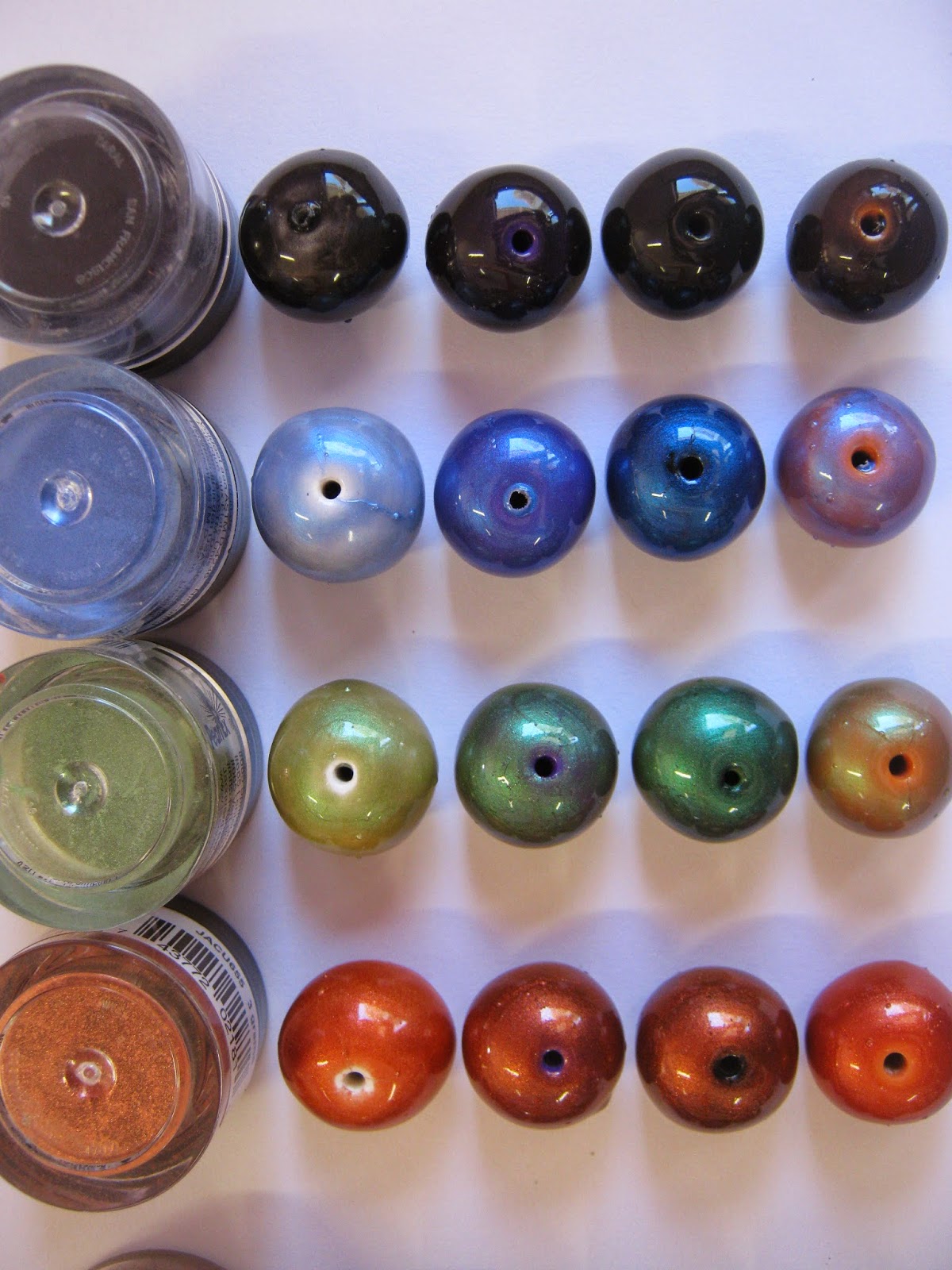 Debbie Crothers Experiment 2 Mica Powders