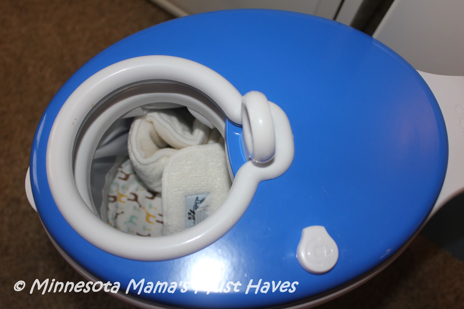 Introducing the Ubbi Diaper Pail! Sleek, Stylish Diaper Pail That Allows You To Use Your Own