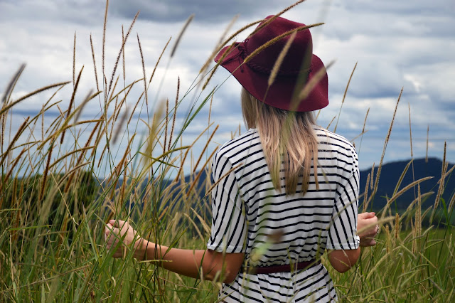 photography fashion corn stripe playsuit