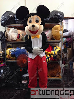 bán mascot chuột mickey mouse