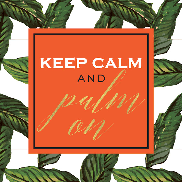 Print of the Summer: Palm Leaves!