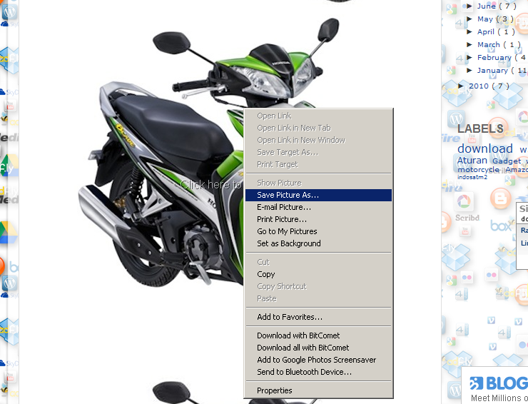 Cara Mudah Download Gambar pada Internet Explorer