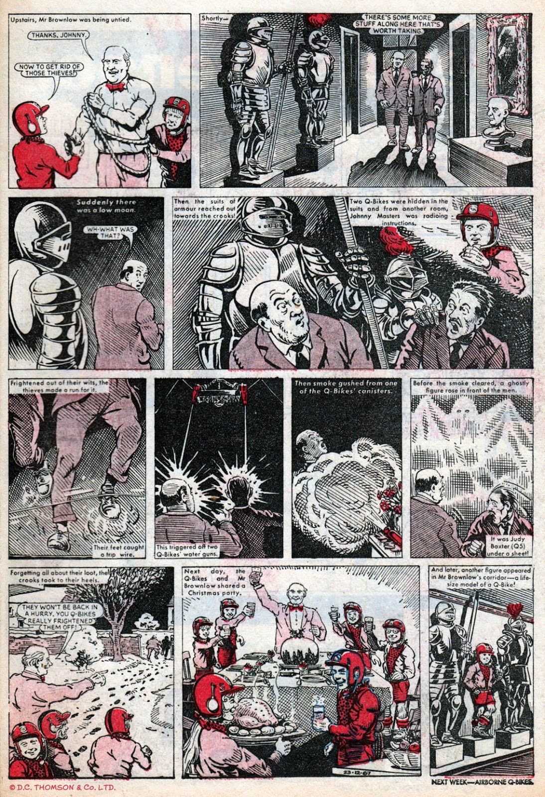 BLIMEY! The Blog of British Comics The Christmas BEANO (1967)