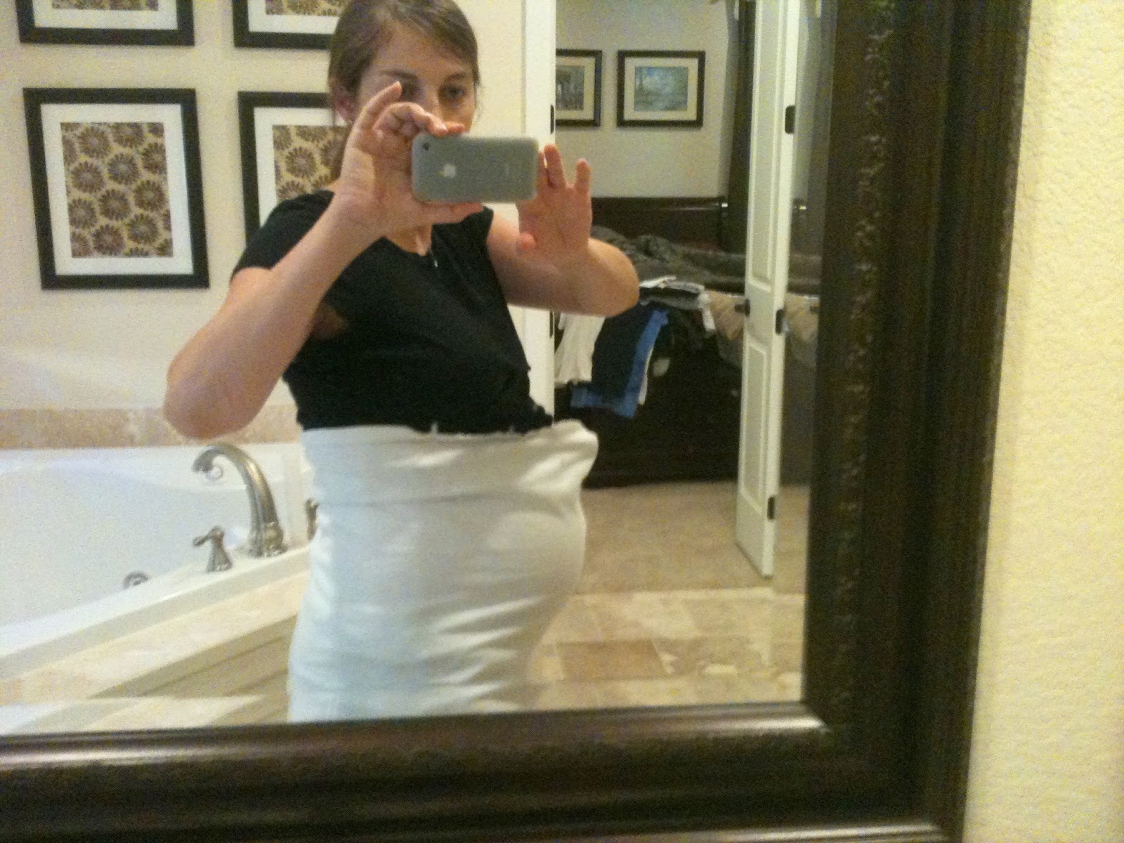 Crafts by Abby Need to Turn Your Scrub Pants into Maternity Pants? A