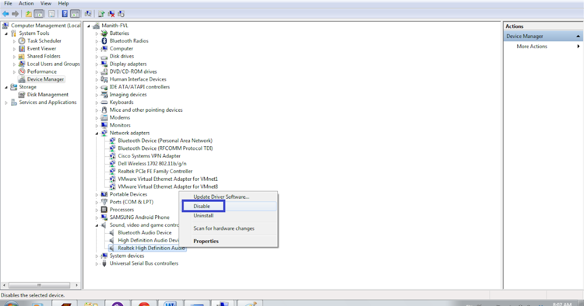 NitSolution Audio device was disconnected or reconfigured