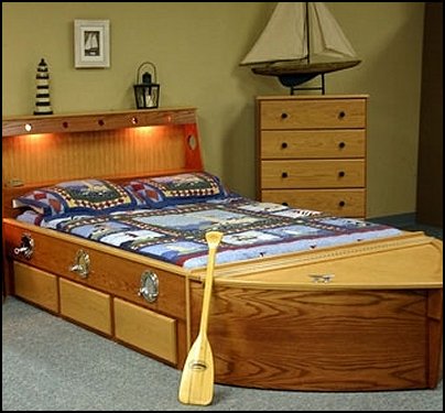 wood bed plans with storage