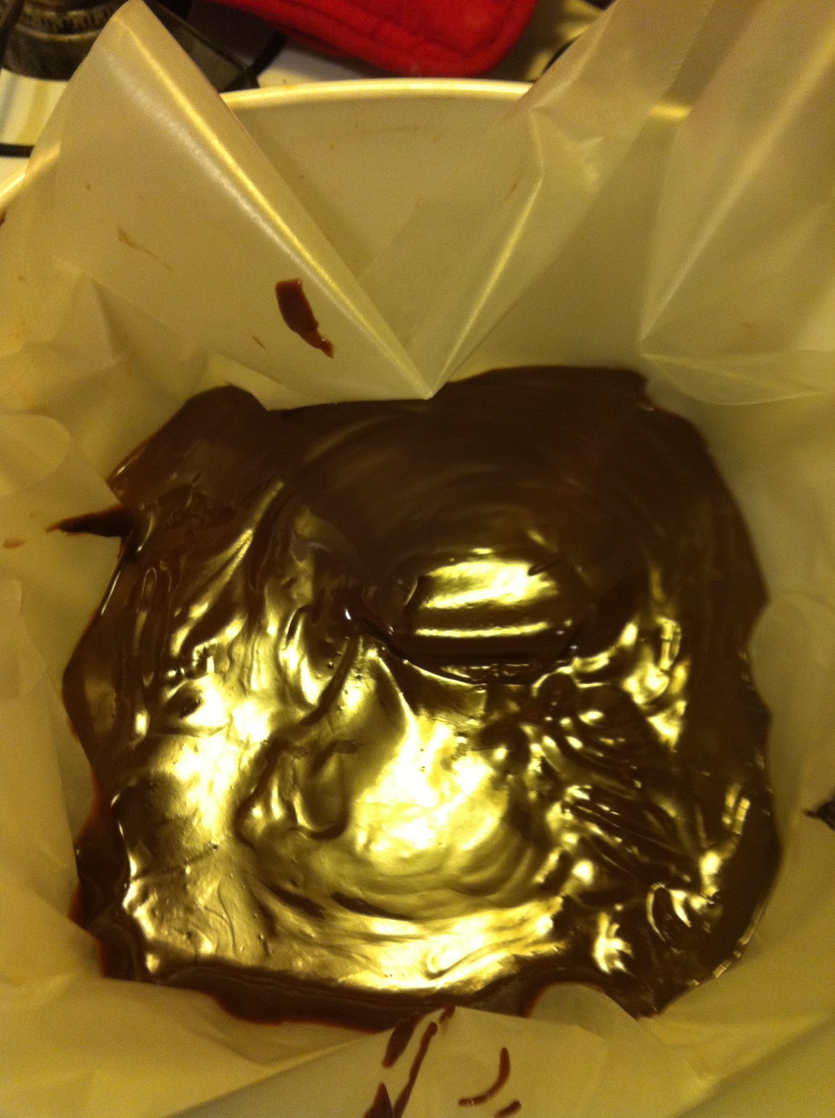 Cocoa Butter Pomegranate Ganache