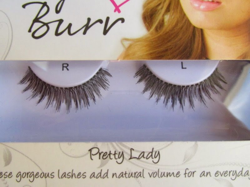 tanya burr pretty lady false lashes review