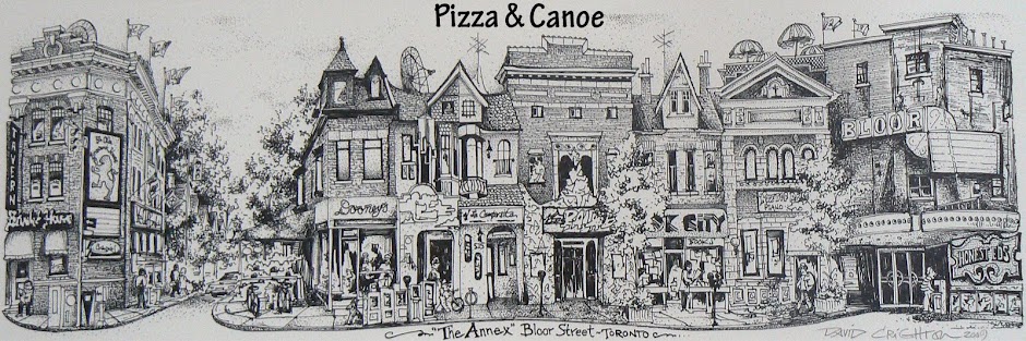 Pizza et Canoë