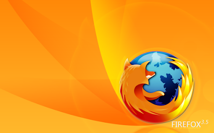 logo firefox, wallpaper firefox