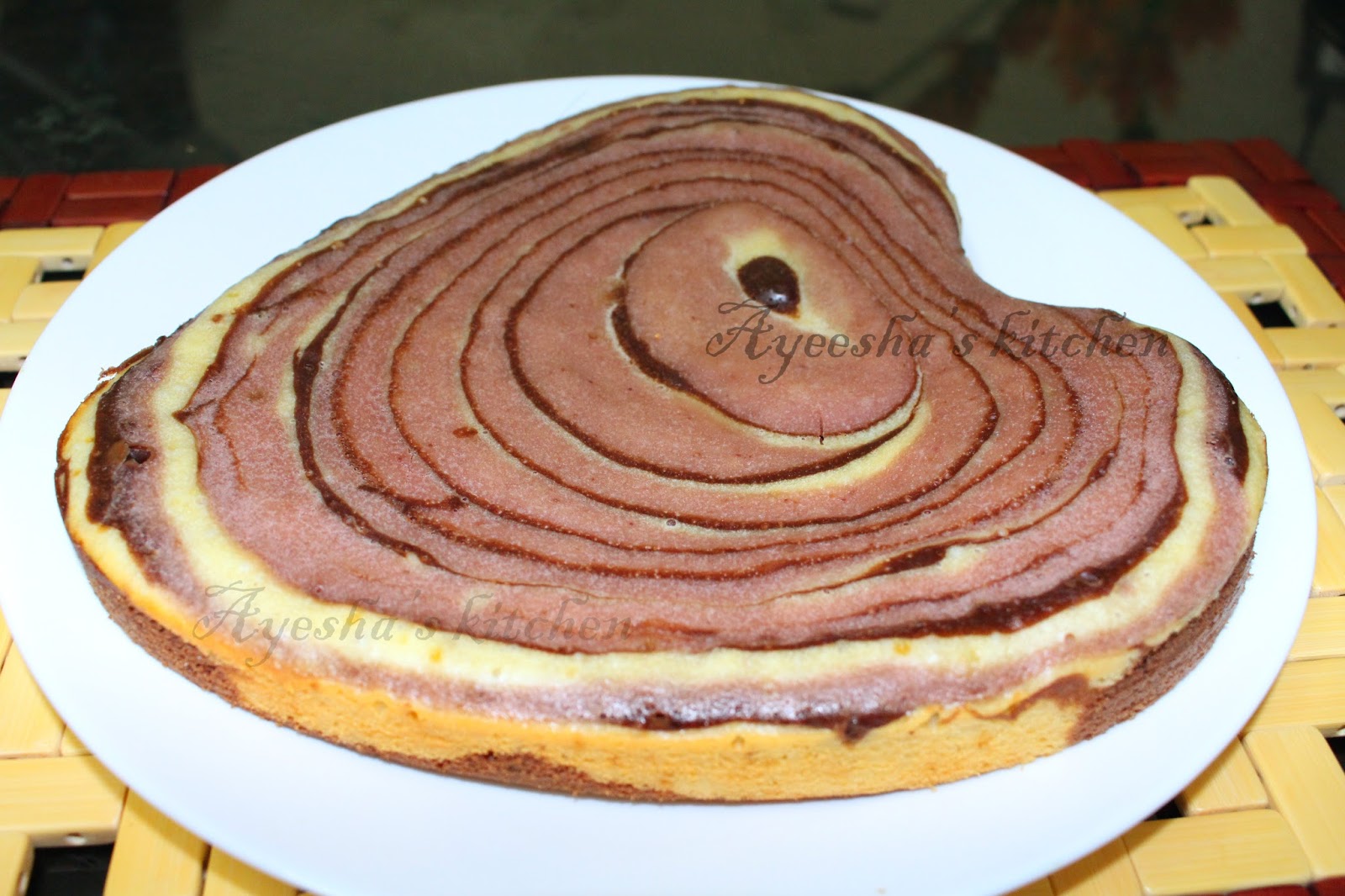 ZEBRA CAKE without oven How to make zebra cake (with