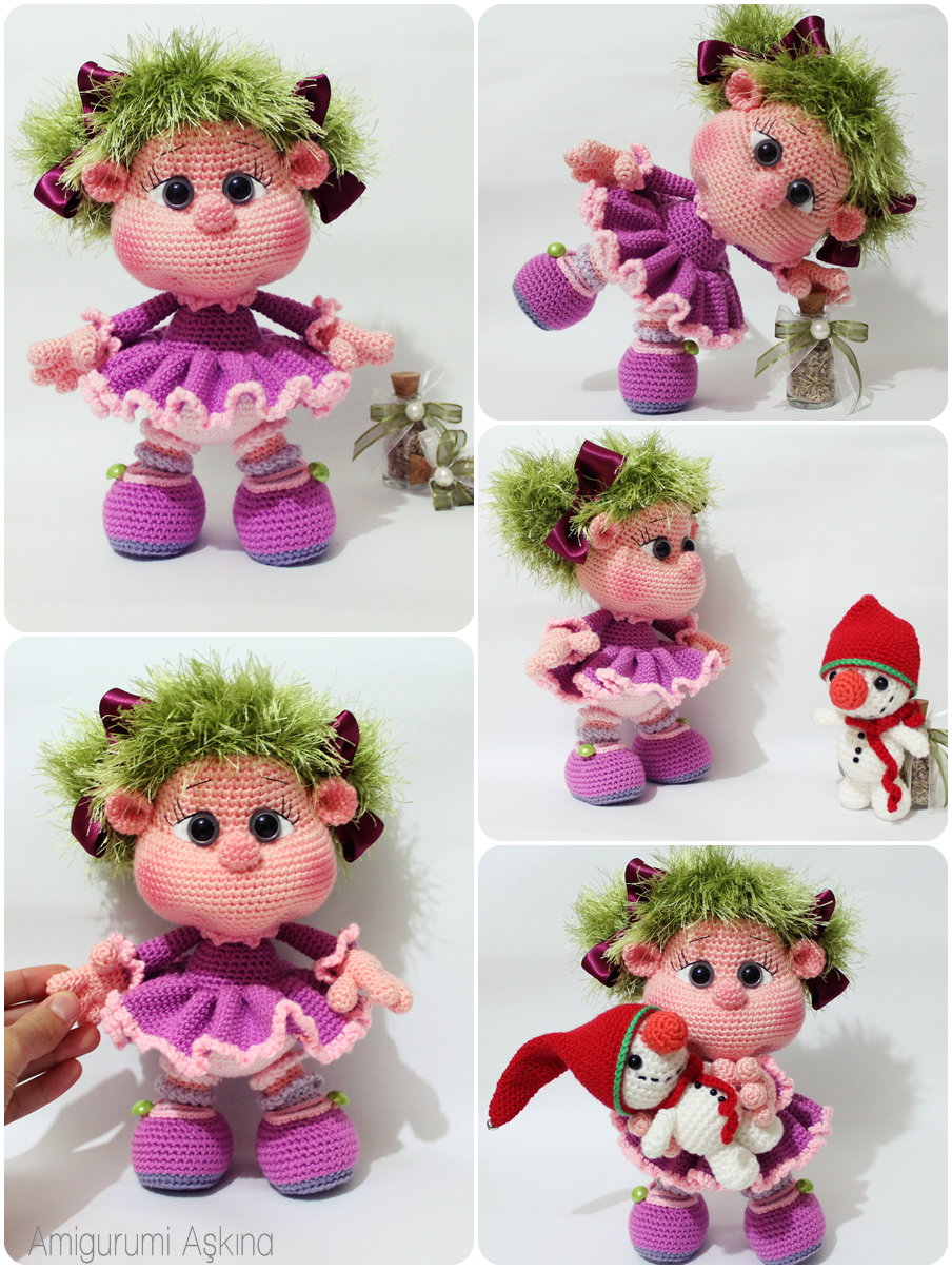 Amigurumi Bicirik Bebek - Amigurumi Doll - Tiny Mini Design