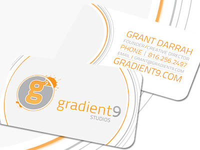 round-cornered business cards printed by GotPrint