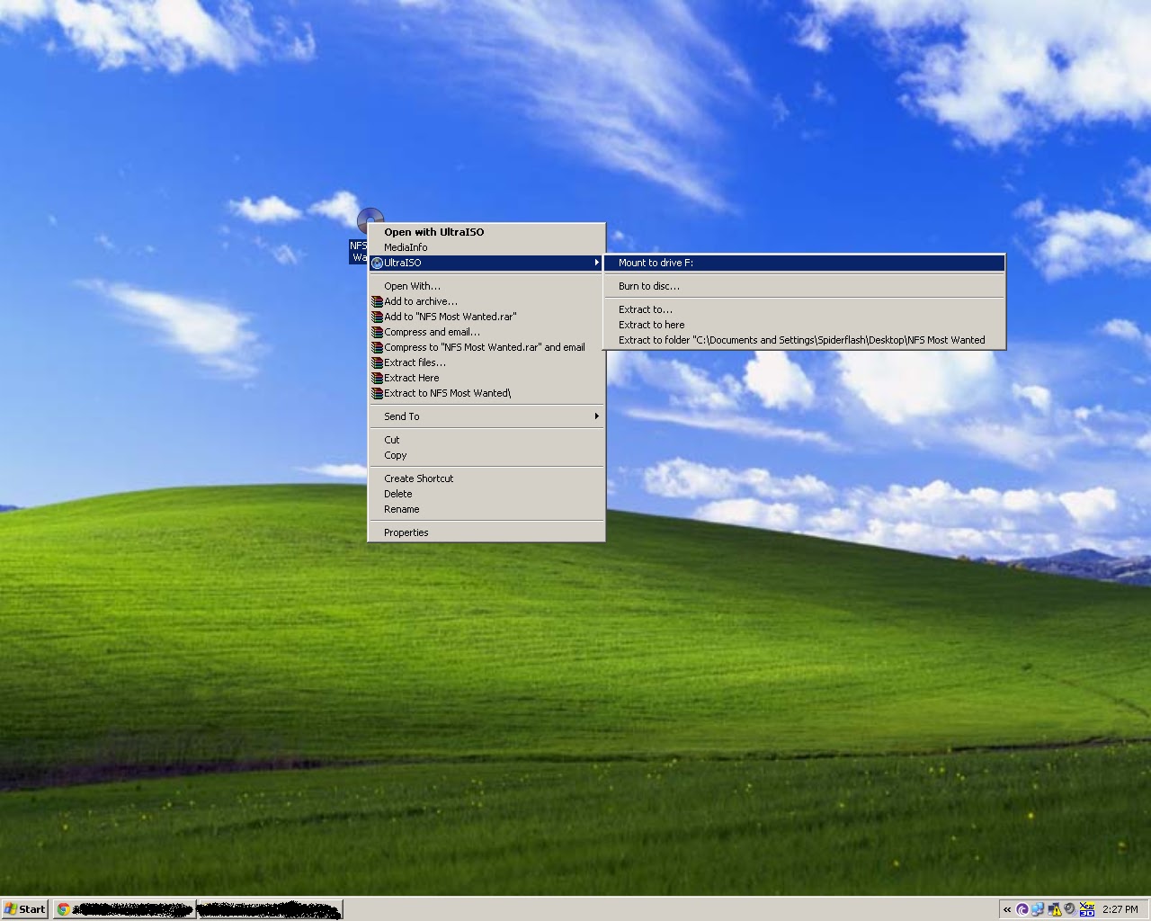 Mount to drive tutorial Ultraiso