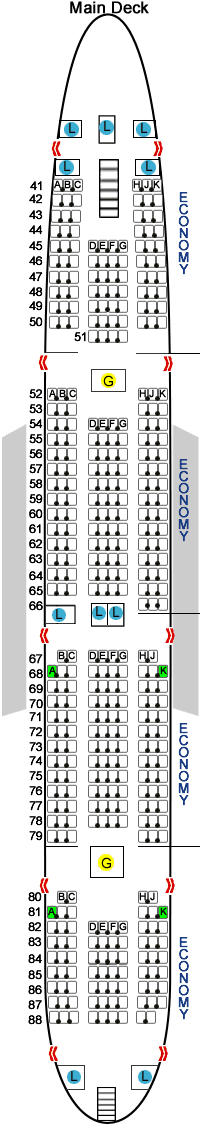 Emirates a380 seat map