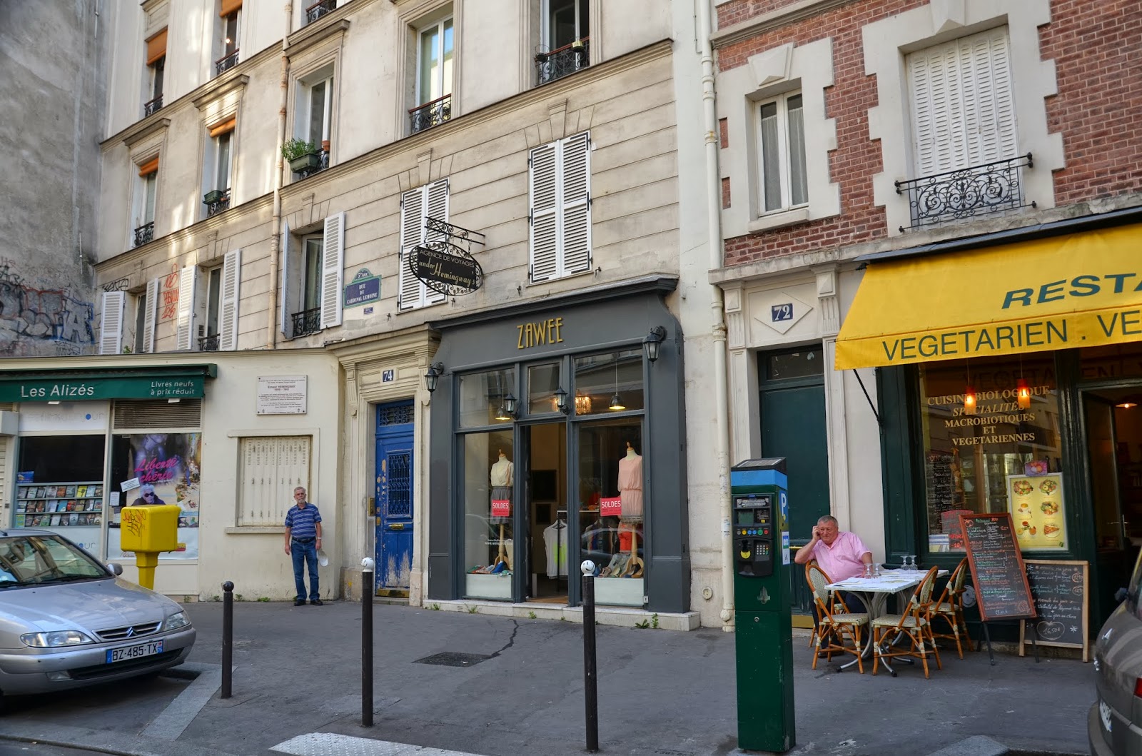 Baugh's Blog Photo Essay Ernest Hemingway The Paris Years